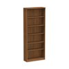 Alera Alera Valencia Bookcase, 6-Shelf, 31 3/4w x 14d x 80 3/8h, Mod Walnut ALEVA638232WA